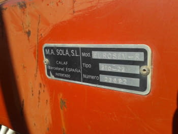 Sembradora de cereals SOLA 784 - 5